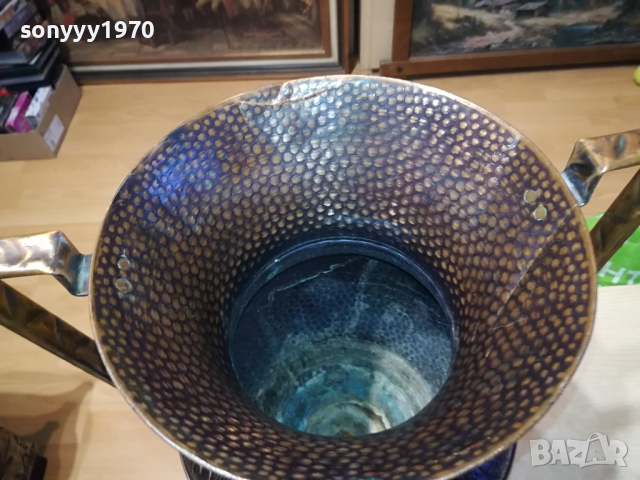 ГОЛЯМА КАНА ВАЗА ОТ ФРАНЦИЯ 1603242107, снимка 14 - Антикварни и старинни предмети - 44797160