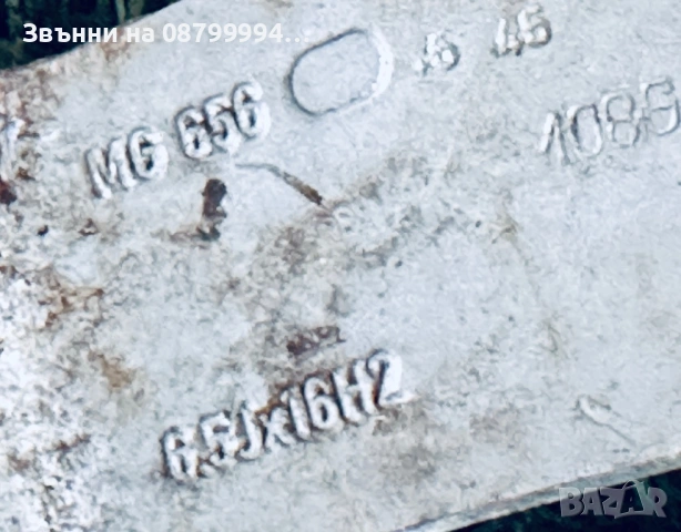 Алуминиеви джанти със зимни гуми Michelin Alpin Размер 205/55/16, снимка 8 - Гуми и джанти - 53726820