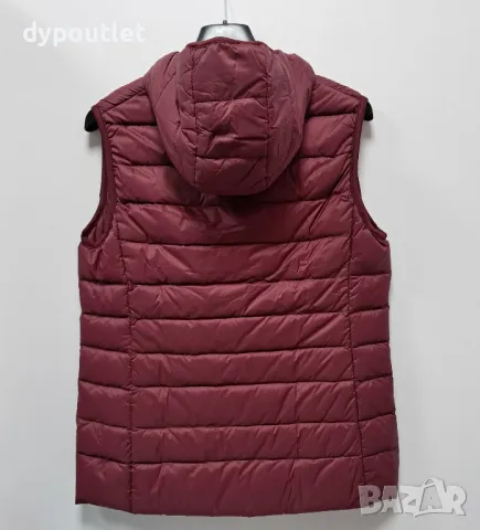 Дамски елек с гъши пух Lee Cooper Hlite Gilet, Burgundy, размери - M ., снимка 2 - Елеци - 47980251