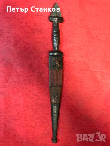 Туарегска кама, снимка 5 - Антикварни и старинни предмети - 52839793