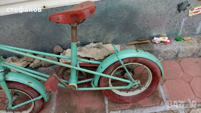 Ретро руско детско колело с дебели гуми, снимка 8 - Колекции - 52618312