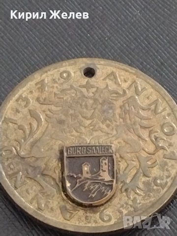 Интересен медал стар рядък за КОЛЕКЦИЯ ДЕКОРАЦИЯ 24863, снимка 2 - Други ценни предмети - 41413917
