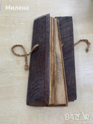 Ръкопис от палмови листа, снимка 4 - Антикварни и старинни предмети - 51575930