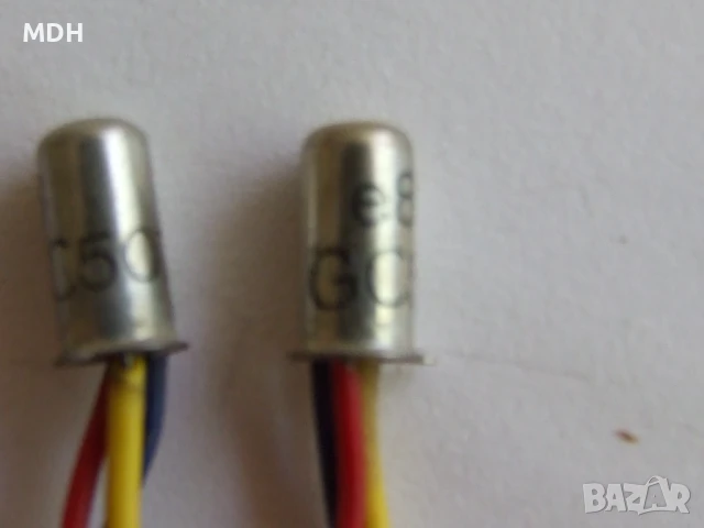 германиеви транзистори  GC 507 и GC 509, снимка 2 - Друга електроника - 50774067