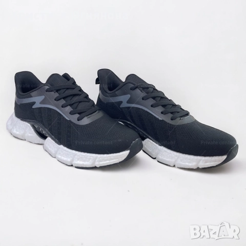 Стъпка в удобството: Мъжки спортни маратонки с въздушна камера за максимален комфорт, снимка 2 - Маратонки - 52683469