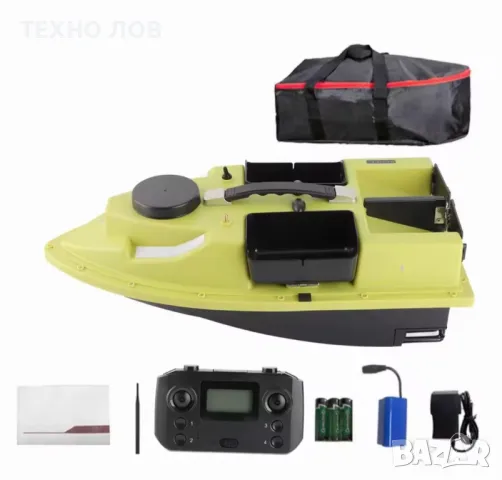 Лодка за захранка D19 с gps-100 точки,сак за лодка,зарядно и за автомобил,2 чифта перки, снимка 14 - Стръв и захранки - 46711603