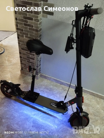 Електрическа тротинетка HT-T4 PRO, снимка 16 - Друга електроника - 53818995