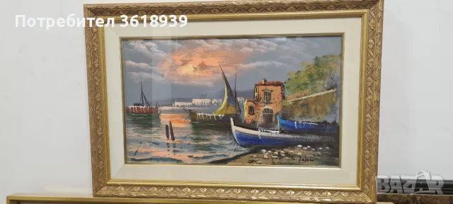 Сет картини от Италия , снимка 3 - Картини - 49879348