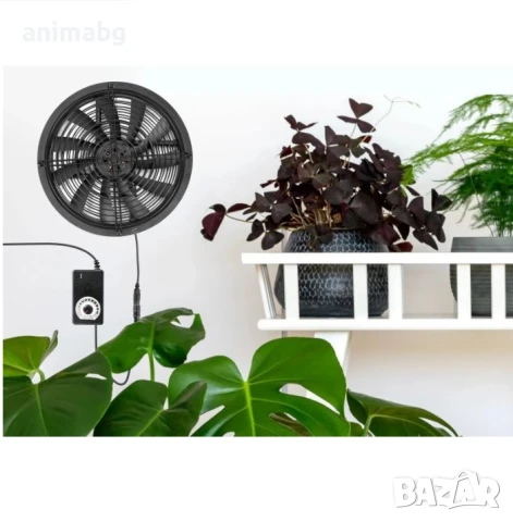 ANIMABG Охлаждащ вентилатор 12V, 250 мм 25 см, снимка 6 - Друга електроника - 50560577