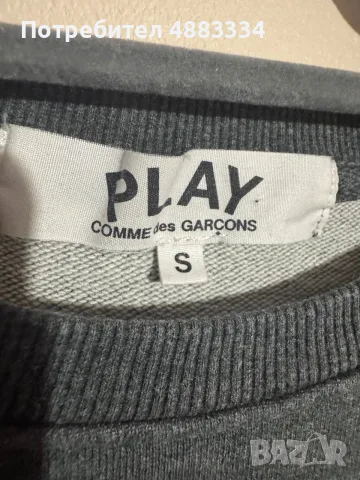 Play Comme des Garçons., снимка 3 - Блузи с дълъг ръкав и пуловери - 56179288