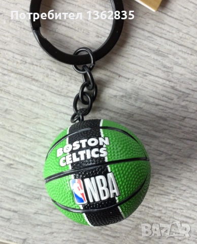  за феновете на NBA и BOSTON CELTICS НОВ оригинален ключодържател топка
