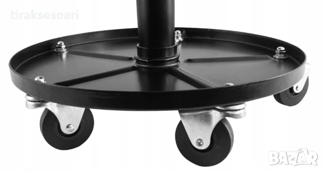 Автомонтьорски стол с амортисьор + поставка за инструменти STAHLMAYER, снимка 6 - Други инструменти - 51049190