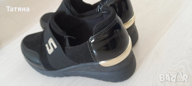 Черни обувки, снимка 5 - Дамски ежедневни обувки - 52302987