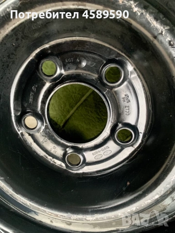 Патерица/Резервна гума 125/80/15 15цола 5x114.3 за Hyundai/Kia, снимка 5 - Гуми и джанти - 52975042