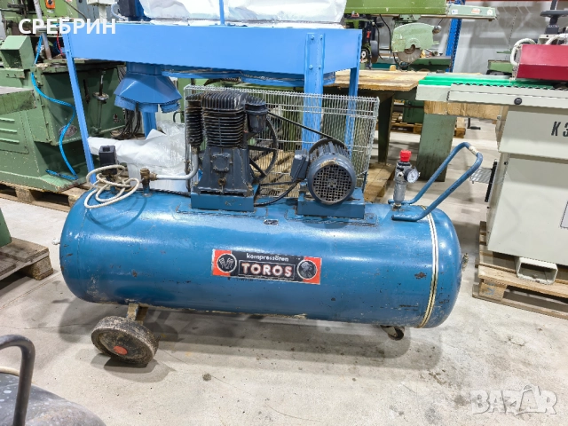 Компресор 200 лт 2,2 кв 375 лт в минута. , снимка 15 - Други машини и части - 52645783