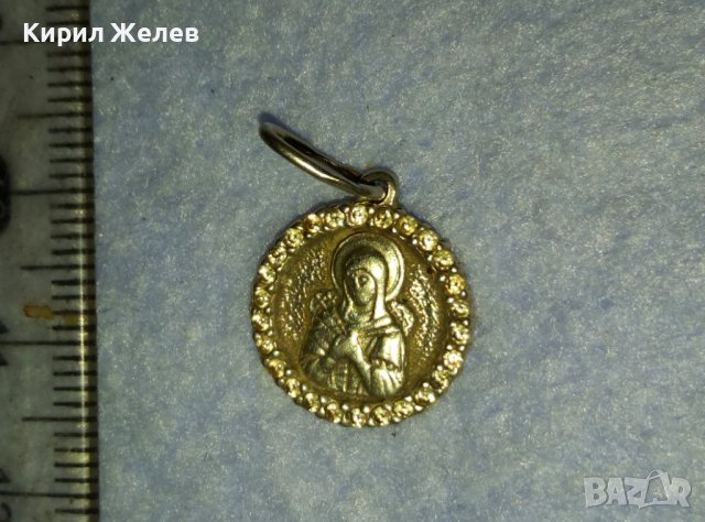 СТАРА СРЕБЪРНА НАГРЪДНА ИКОНКА МАЙСТОРСКА ИЗРАБОТКА 40031, снимка 3 - Антикварни и старинни предмети - 42425224