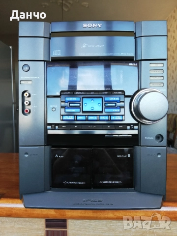 Аудиосистема (уредба) Sony – HCD-RG40, снимка 3 - Ресийвъри, усилватели, смесителни пултове - 52825383