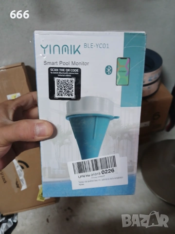 Bluetooth 6 в 1 плаващ монитор за електропроводимост / соленост / pH / ORP / температура / хлор, инт, снимка 14 - Басейни и аксесоари - 53272069
