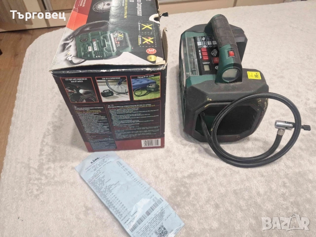 Aкумулаторен компресор и въздушна помпа 20V Парксайд /Parkside PKA 20 Li B2, снимка 3 - Аксесоари и консумативи - 53807422