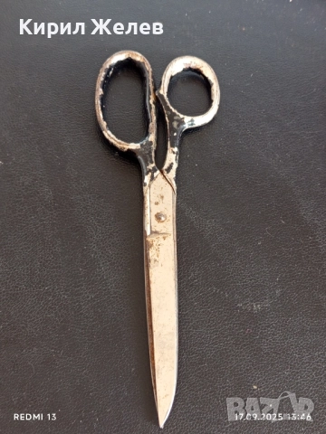 Стара шивашка ножица SOLINGEN GERMANY рядка за КОЛЕКЦИЯ 51054, снимка 5 - Други ценни предмети - 51744283