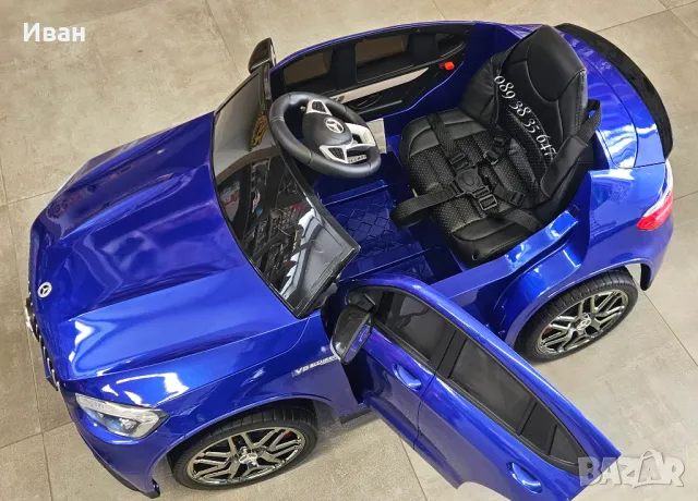 ТОП ЦЕНА!НОВО!Акумулаторен джип Mercedes GLC63 с меки гуми,12V батерия, снимка 10 - Детски велосипеди, триколки и коли - 39276907