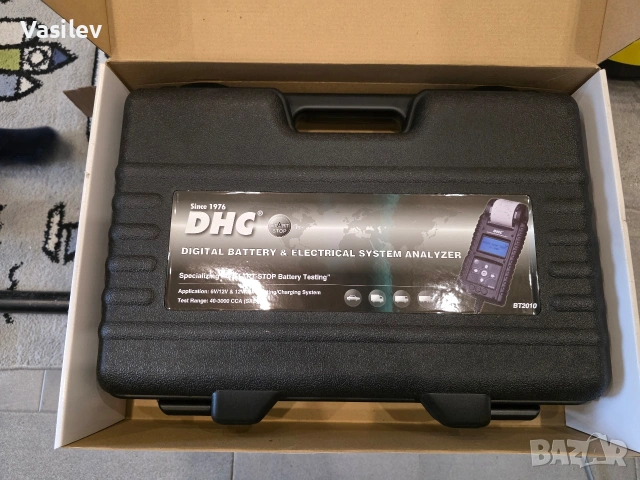 ЕЛЕКТРОНЕН ТЕСТЕР за акумулатори GYS BT2010 Start-Stop 6-12V, снимка 3 - Аксесоари и консумативи - 53501642