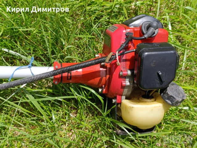 Бензинов моторен тример с двутактов двигател, снимка 3 - Градинска техника - 51613961