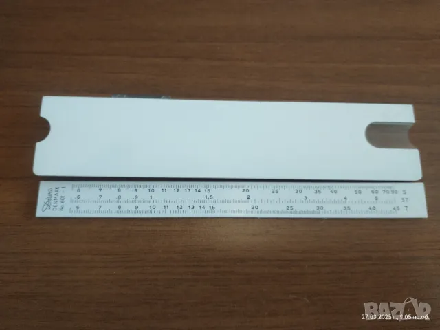 Сметачна линийка DIWA DENMARK 601-1, снимка 11 - Антикварни и старинни предмети - 49657664