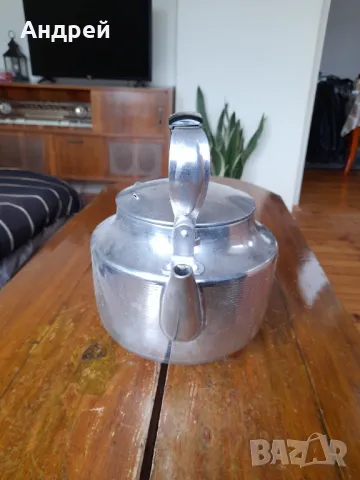 Стар електрически чайник , снимка 2 - Антикварни и старинни предмети - 48642756