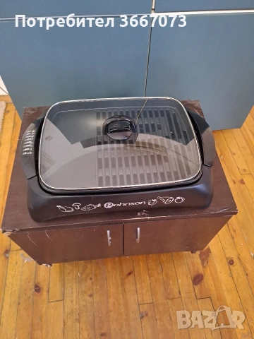 Домашна скара за печене, пържене и др. на месо, зеленчуци и др., снимка 2 - Скари - 53069496