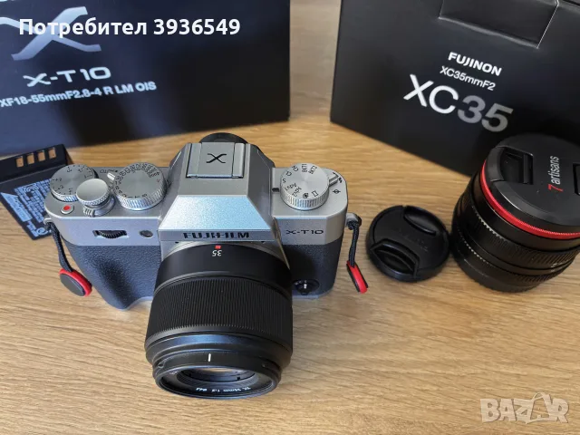 Fujifilm X-T10 с обективи, снимка 3 - Фотоапарати - 55768934