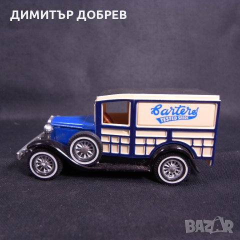 СТАРА РЕТРО МЕТАЛНА КОЛИЧКА FORD MODEL A MATCHBOX MOY, снимка 2 - Колекции - 35756209