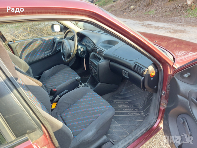 Опел Астра Ф комби на части Opel Astra F 1.6i теглич железни джанти 13" врати капак халогени, снимка 10 - Автомобили и джипове - 36172395