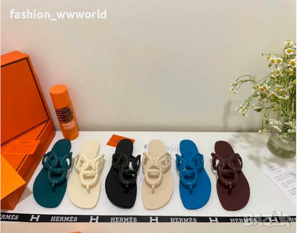 Дамски летни чехли HERMЀS (35-40) - реплика, снимка 1