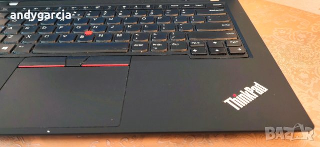  Lenovo Thinkpad T490/Core i5-8265U/8GB RAM/256GB SSD NVME/14' HD+ матов дисплей перфектен, снимка 8 - Лаптопи за работа - 39933306
