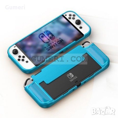 Nintendo Switch OLED Model - Силиконов Гръб , снимка 12 - Аксесоари - 34845092