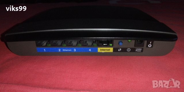 Linksys E2500 N600 Dual-Band Wi-Fi Router , снимка 3 - Рутери - 40466582