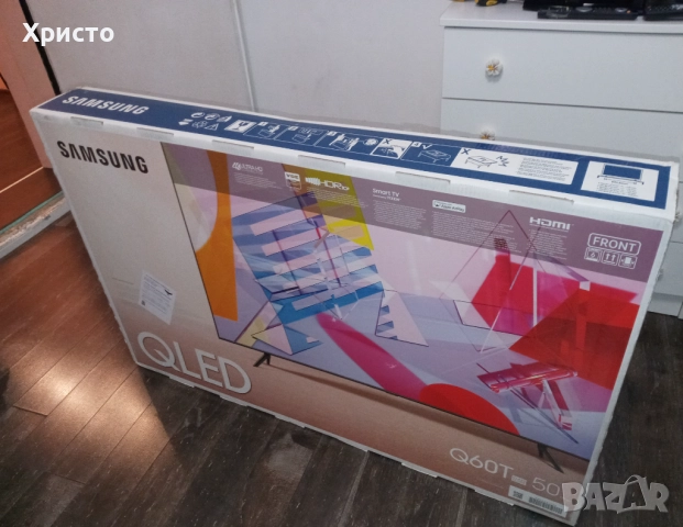 Телевизор Samsung 50инча Q60T, снимка 4 - Телевизори - 52626078