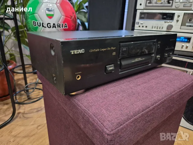 Отлично работещ Compact Disc Player TEAK CD-P3400 - Made in Japan, снимка 3 - Декове - 56215415