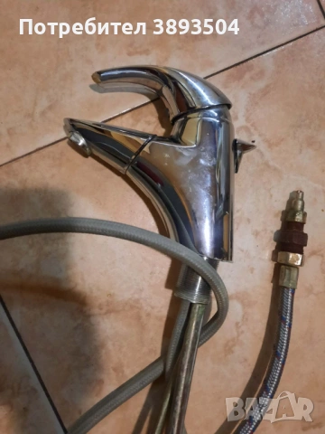 Смесител с удължител за интимен душ + смесител за кухня