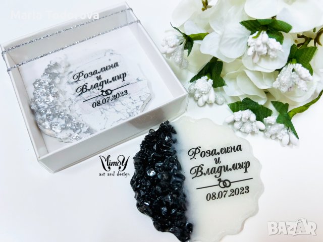 Магнит, сувенир подарък за гостите на сватба, кръщене, юбилей, абитуриентски бал, снимка 12 - Други - 41488531