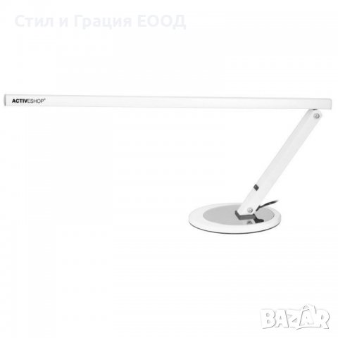 Лампа Slim 20W - бяла настолна, снимка 1 - Друго оборудване - 39020331