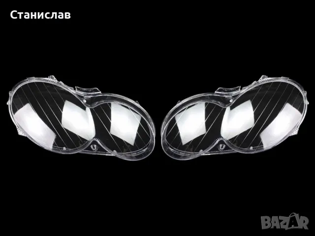Стъкла (капаци) за фарове за Mercedes CLK W209 Facelift, снимка 2 - Части - 47660018