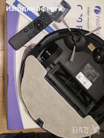 ЧИСТО НОВ Прахосмукачка Робот Proscenic Q20 Plus със Самопочистваща Станция, снимка 6 - Прахосмукачки - 55780720