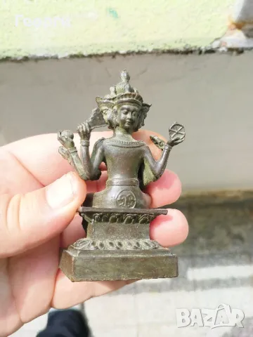 Бронзова статуетка-456, снимка 11 - Антикварни и старинни предмети - 50372928