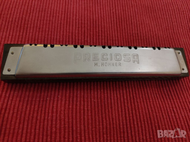 Стара хармоника HOHNER,PRECIOSA. , снимка 2 - Духови инструменти - 36407117