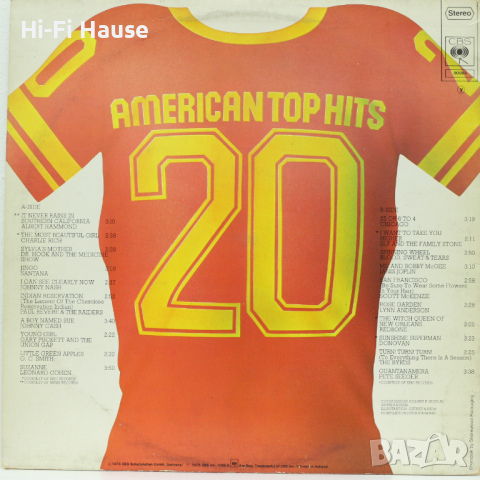 American top hits-Грамофонна плоча-LP 12”, снимка 2 - Грамофонни плочи - 36351436