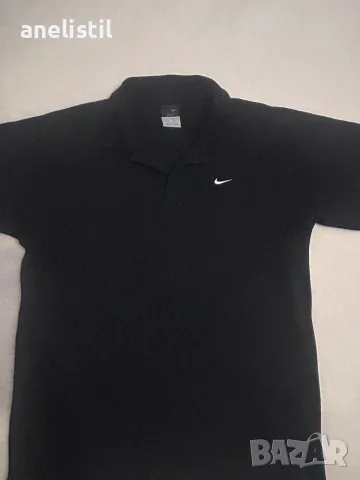 Мъжка поло тениска Nike Dri-FIT – черна, снимка 2 - Тениски - 55730211