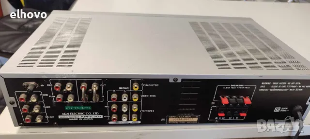 Стерео усилвател AKAI AM-A301, снимка 9 - Ресийвъри, усилватели, смесителни пултове - 48207080