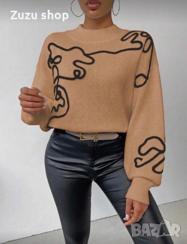 Дамска блуза с дълъг ръкав, снимка 3 - Блузи с дълъг ръкав и пуловери - 53158622